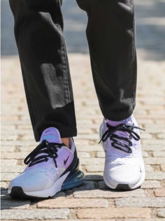 Nike ARC Shoes - Women’s Athletic Sneakers in Lavender and Black